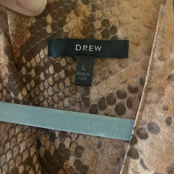 Drew snakeskin dress • Women’s Large - Picture 4 of 9